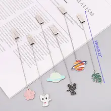 Кошка Сакура, маркер, закладка для страниц, клипса, школьные офисные принадлежности, канцелярские принадлежности, студенческие подарки, LX9A