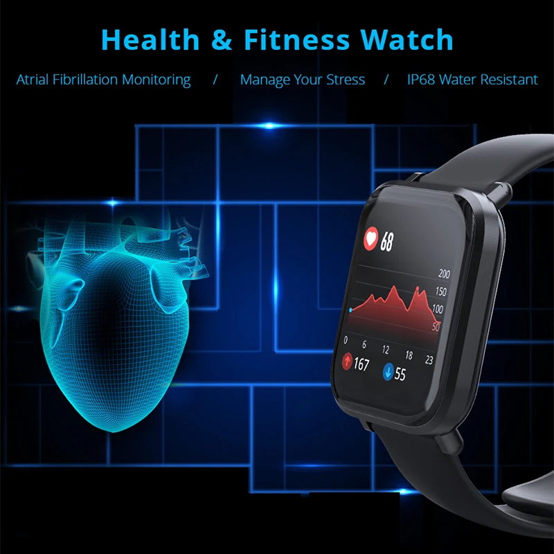 Makibes BR7 Smart watches Men Wearable Devices Smart Electronics Waterproof 18 Sports modes Blood Pressure clock Fitness Tracker