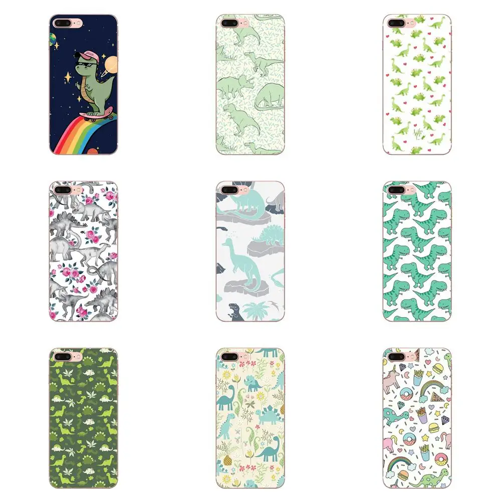 Динозавры и розы для Xiaomi Mi3 Mi4 Mi4C Mi4i Mi5 Mi 5S 5X 6 6X 8 SE Pro Lite A1 Max Mix 2 Note 3 4 TPU Live Love Phone |