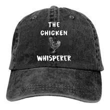 Курица Whisperer регулируемый взрослый моющийся Ковбой шляпа от