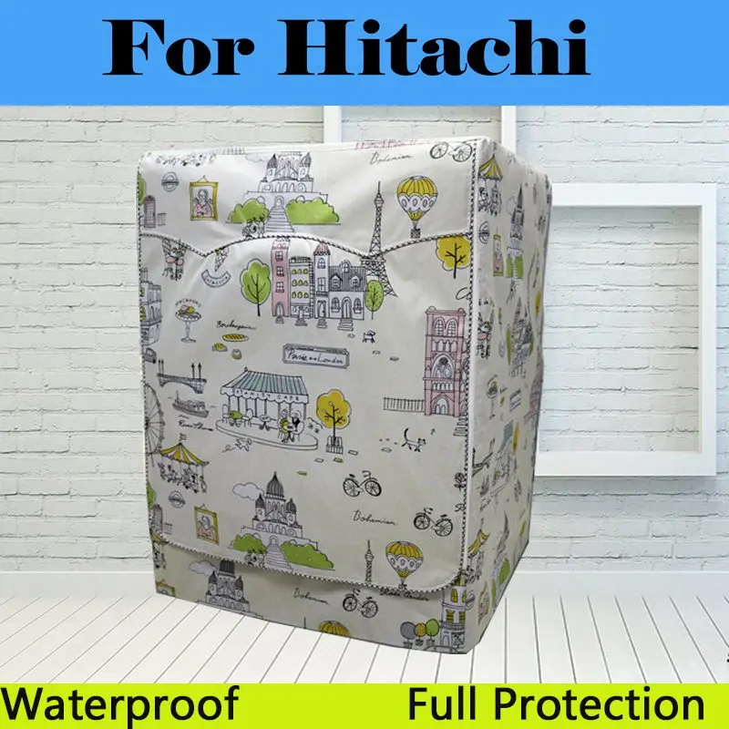

Washing Machine Dryer Top Polyester Cartoon Cover Case For Hitachi BD-W85TAE BD-W85TV Nagold By Hafele Coral 07w