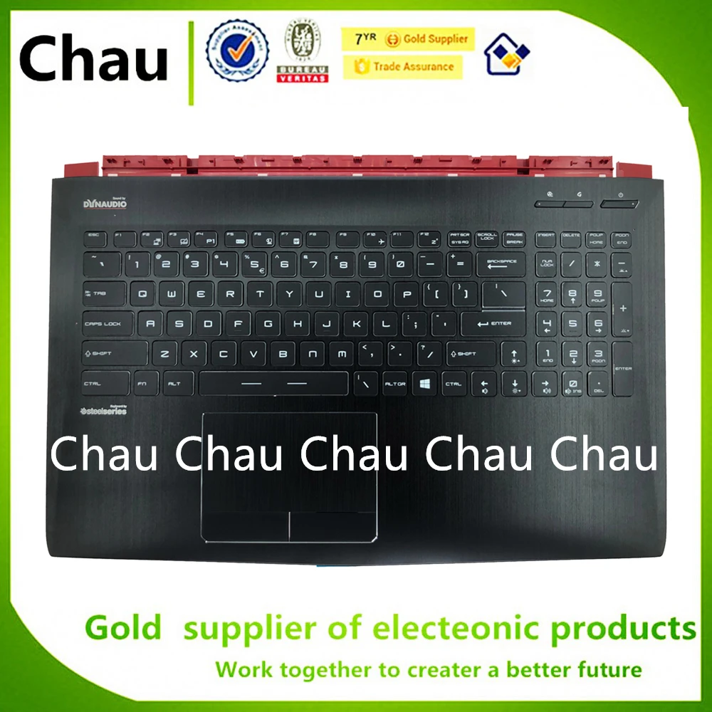 Для MSI GE62 GE62VR MS-16J1 MS-16J2 MS-16J1C MS-16J5 6QD 6QF 6QE верхний чехол Palmrest крышка клавиатуры полный цветная подсветка