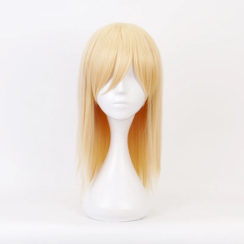 

Attack On Titan Cosplay Wig Krista Lenz Wigs Heat Resistant Synthetic Halloween Carnival Party Shingeki No Kyojin + Wig Cap