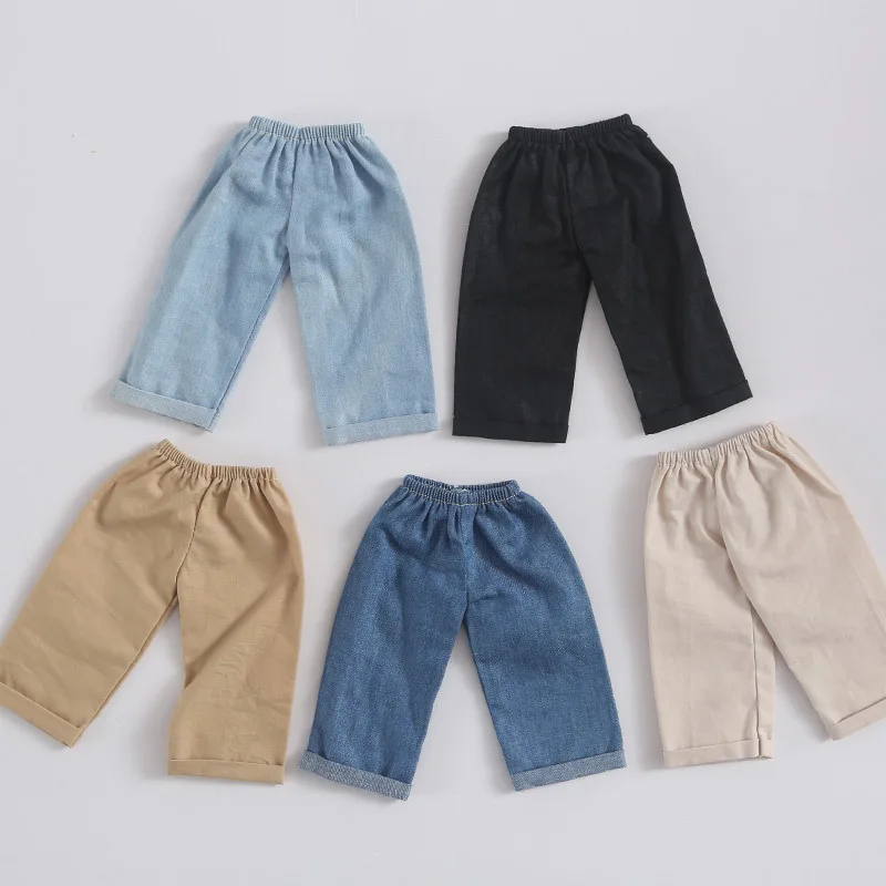 1/6 BJD Doll Clothes T-shirt Denim Pants for Doll 1/6,Blyth, Yosd, 30cm BJD Doll Accessories