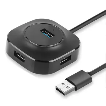 

USB Hub USB 3.0 Hub 2.0 Mini Multiple USB Splitter Adapter 4-Port USB-Hub Expander for PC