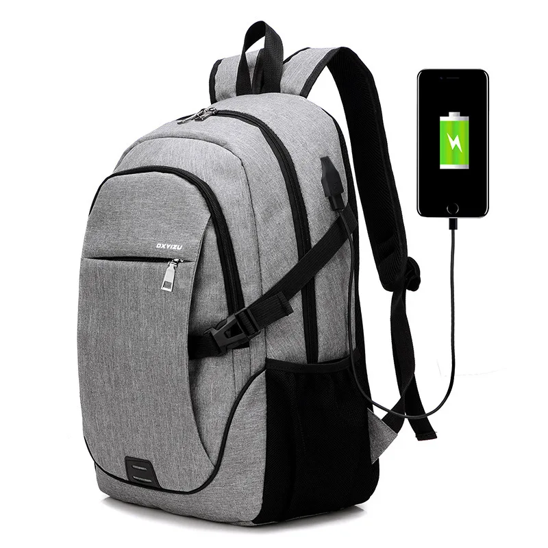 

Business Laptop Backpack with USB Charging Anti Theft Travel Backpacks for Teenager Waterproof Weekend School Notebook Backpack
