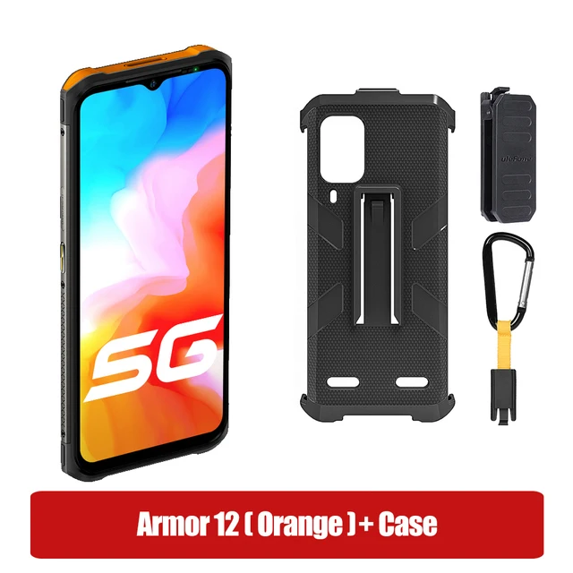 Ulefone Armor 12 Global Version 5G Waterproof Mobile Phone Android 11 8GB+128GB 6.52“5180 mAh Wireless Charging NFC Rugged Phone 8gb ddr4 8GB RAM