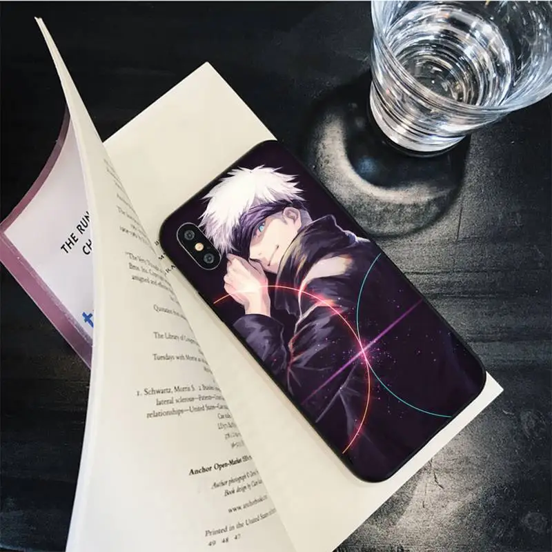 Jujutsu Kaisen Satoru Gojo Phone Case for iPhone 13 11 12 13 mini pro XS MAX 8 7 6 6S Plus X 5S SE 2020 XR case Jujutsu Kaisen Satoru Gojo Phone Case for iPhone 13 11 12 13 mini pro XS MAX 8 7 6 6S Plus X 5S SE 2020 XR case