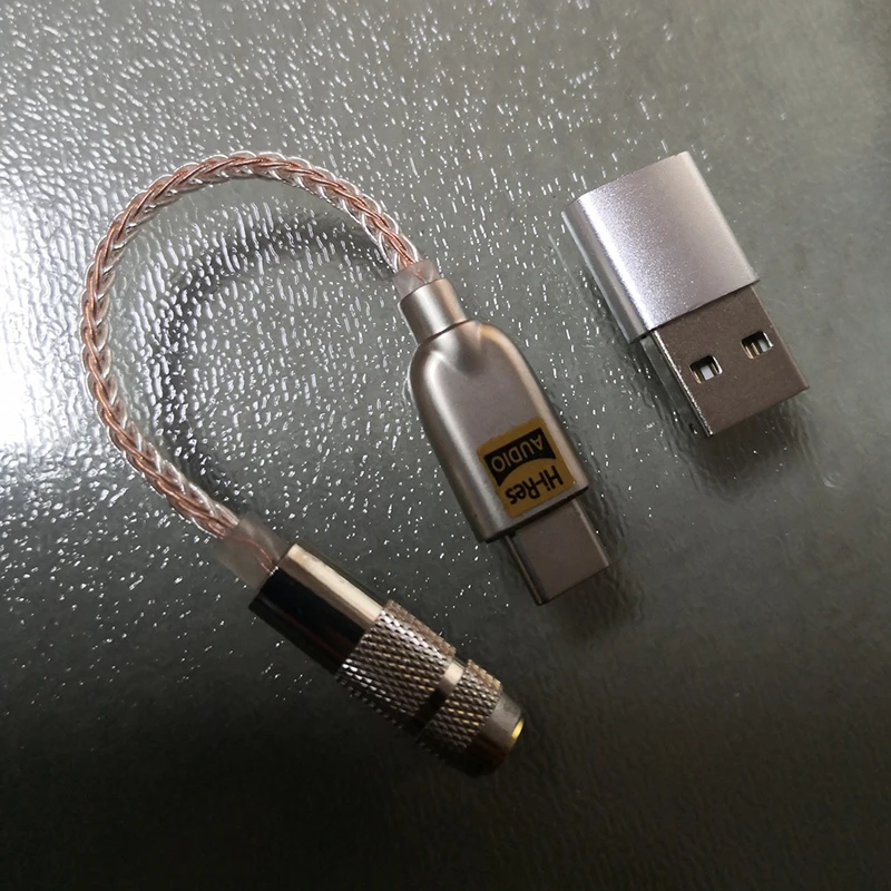 Портативный усилитель для наушников CS4313 декодирование DAC Тип C/ Lightning 8 ядер