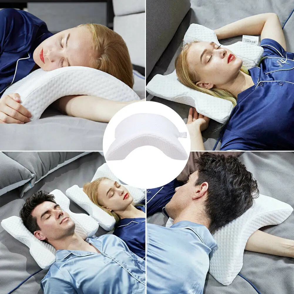 Memory Foam постельные принадлежности защитная подушка для шеи медленный отскок многофункциональная память анти-давление подушка для рук здоровье шеи пара подушка