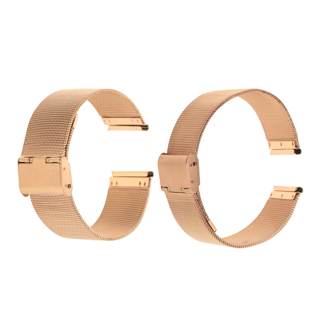 

2pcs Quick Release Stainless Steel Watch Band Strap Replacement