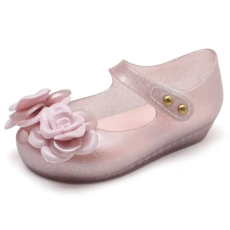 sapato transparente melissa