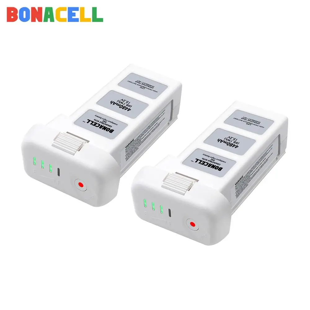

Bonacell DJI Phantom3 standard battery 4480mAh 15.2V Intelligent battery For DJI Phantom 3 Professional SE/Standard drone new