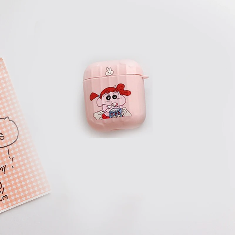 D7 Силиконовый чехол funda для airpods 1/2, чехол с милым рисунком, Роскошный чехол для Apple air pods 2, беспроводной чехол для наушников - Цвет: D7
