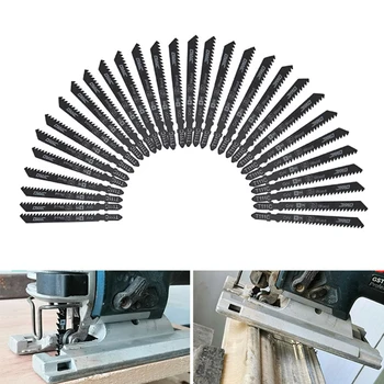 

30PCS Jig Saw Blade T111C Woodworking Jig Saw Blade Wood High Carbon Steel
