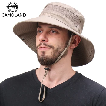 UPF 50+ Sun Hat Bucket Summer Men Women Fishing Boonie Hat Sun UV Protection Long Large Wide Brim Bob Hiking Outdoor Beach Cap