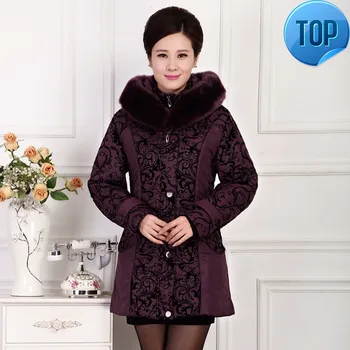 

Plus Size XL-5XL Winter Wadded Jacket Women Parka 2020 New Warm Long Down Cotton Padded Coat Female Overcoat LX1041