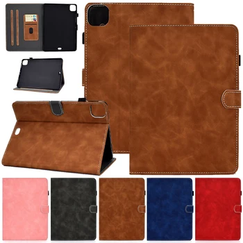 

For ipad Air 4 10.9inch 2020 Tablet Auto-Wake up/Sleep With Card Slot Protective Shell Magnetic Leather Case Smart Bracket Cover
