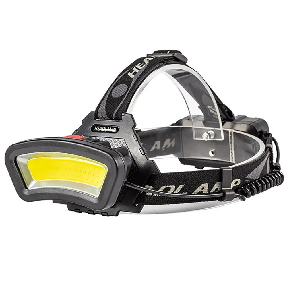

COB Headlamp White Light Red Light Headlight Overhaul Head Lamp USB Charging Headlamp Powerful Waterproof Flashlight Head