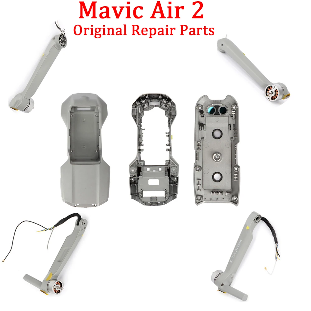 Запасные части для DJI Mavic air 2 корпус Корпуса средняя рамка нижняя крышка верхняя