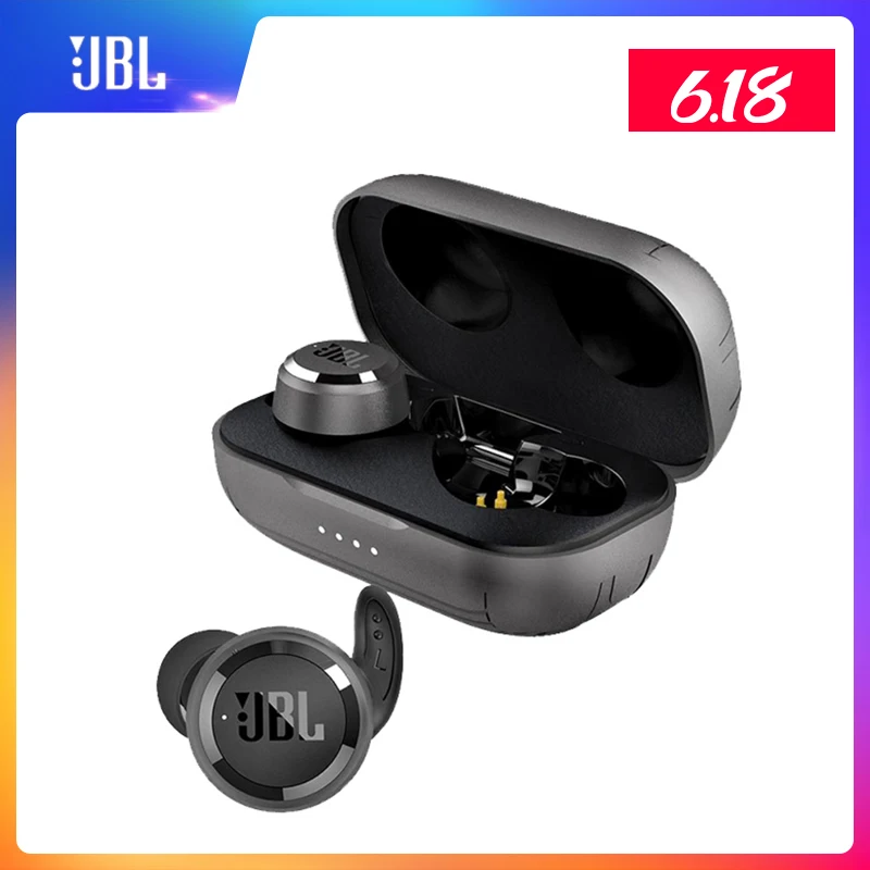 Беспроводные Bluetooth наушники JBL T280 TWS чехол для зарядки спортивные бега IPX5