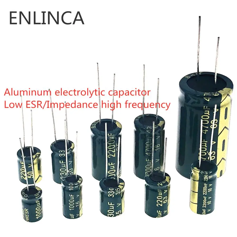 4v 6.3v 10v 16v 25v 35v 50v 63v 250v 400v 22uf 33uf 47uf 100uf 220uf 330uf 470uf 680uf 1000uf 2200uf 3300uf 4700uf 20% 20-500pcs electrolytic capacitor aluminum capacitor aluminum electrolytic capacitor