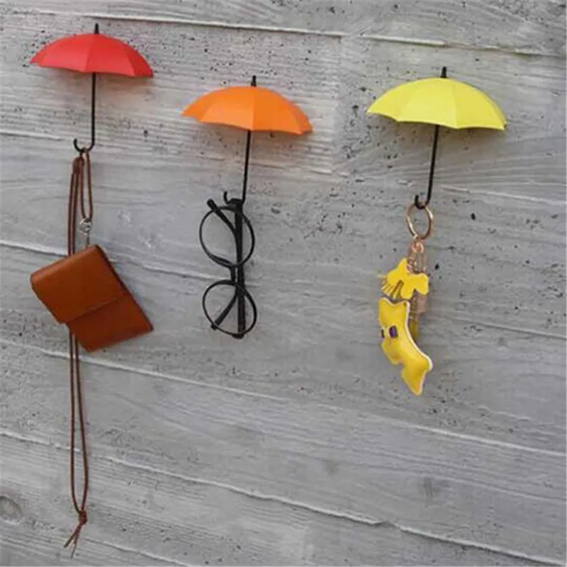 6 шт./лот держатель для ключей креативный Классический зонтик вешалка разного
