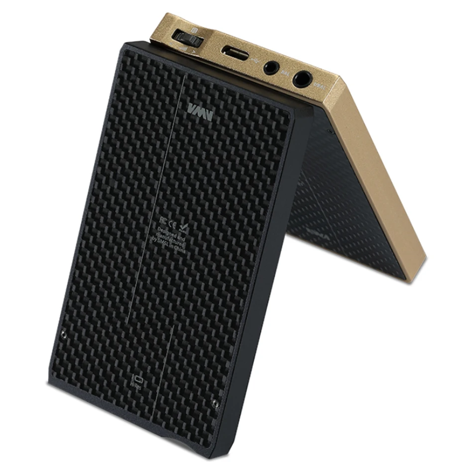 SMSL IQ HI-RES портативный усилитель для наушников USB DAC DSD512 PCM 768 кГц заряжаемый со встроенной батареей 2,5 мм и 3,5 мм выход