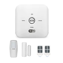 Tuya Smart wifi GSM домашняя система охранной сигнализации PIR дистанционное управление для дома 100-240 В сигнализация для Alexa Google Assistant