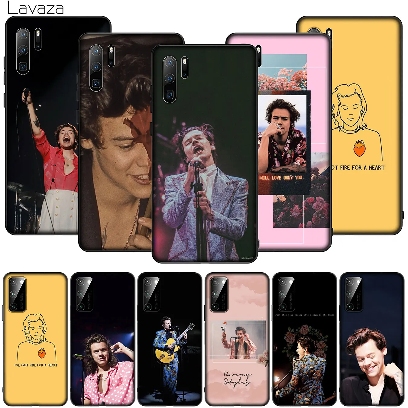 Harry Styles pop Soft Silicone Phone Case for Huawei P30 P20 Pro P10 P9 P8 Lite P Smart Z Plus 2019 |