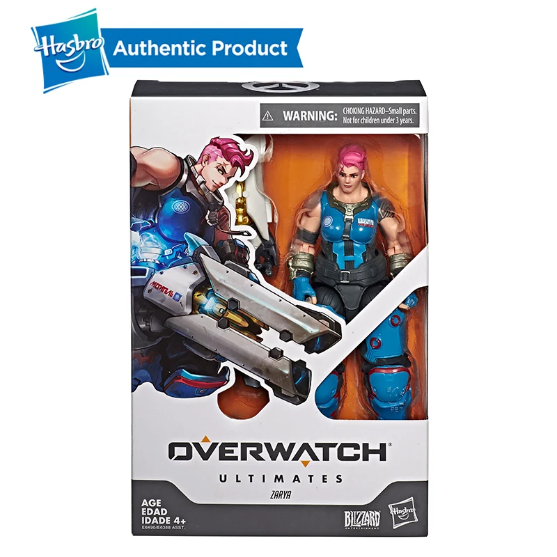 Hasbro Overwatch Ultimates серии LUCHINI 6-дюймовый-весы Коллекционная видео Гам характер разработан для любителей и коллекционеров - Цвет: ZARYA