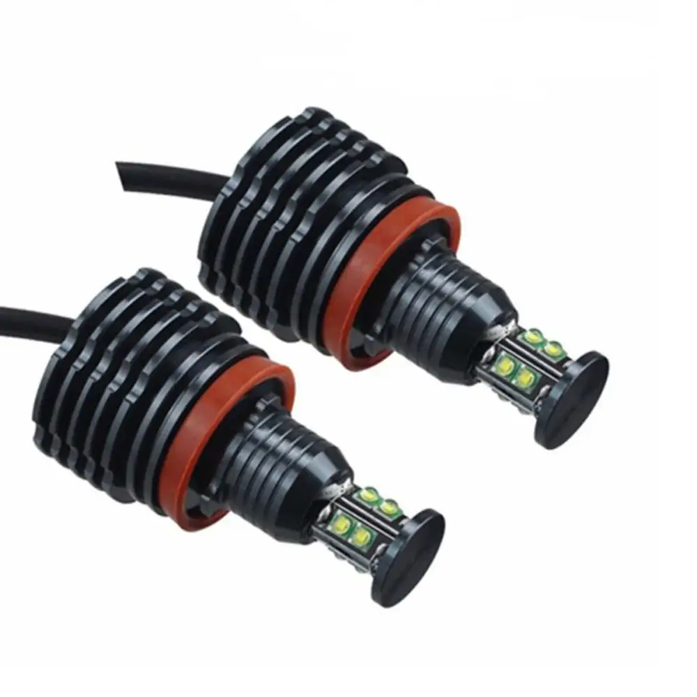 Противотуманные фары для подключению Can-шины ошибок светодиодный Ангельские глазки кольцо диафрагмы лампы светодиодный автомобильных фар