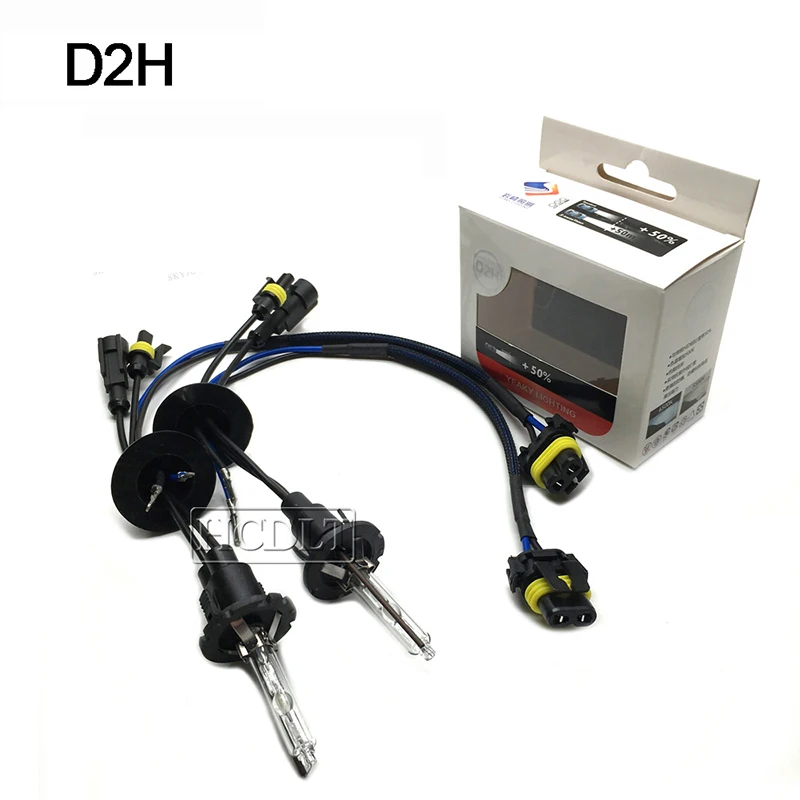 HCDLT Xenon H7 H1 H11 9005 9006 D2H HID Conversion Kit AC 55W DLT F5T Ballast Reactor & 35W Yeaky Xenon Lamp 4500K 5500K 6500K (1)