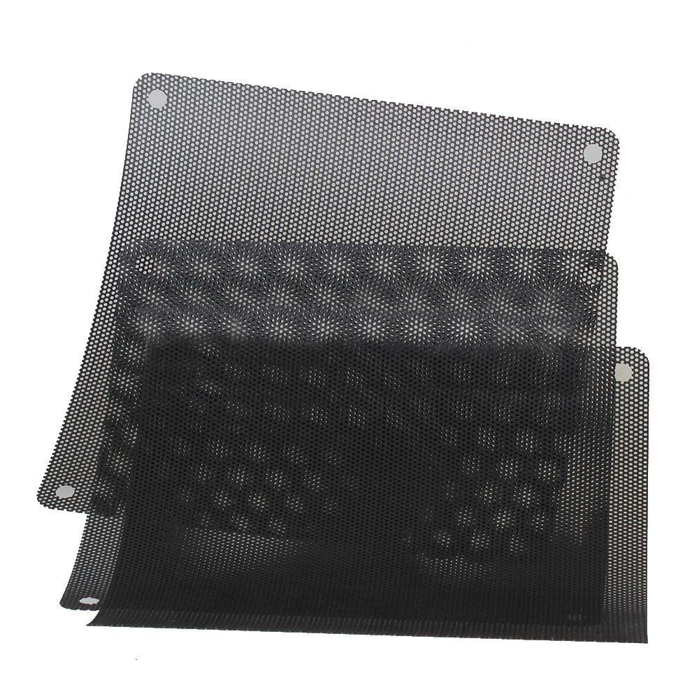 

10Pcs/lot Computer Dust Filter Mesh PVC PC Case Fan Cooler Dust Filter Case Dustproof Cover Chassis Cuttable Dust Cover