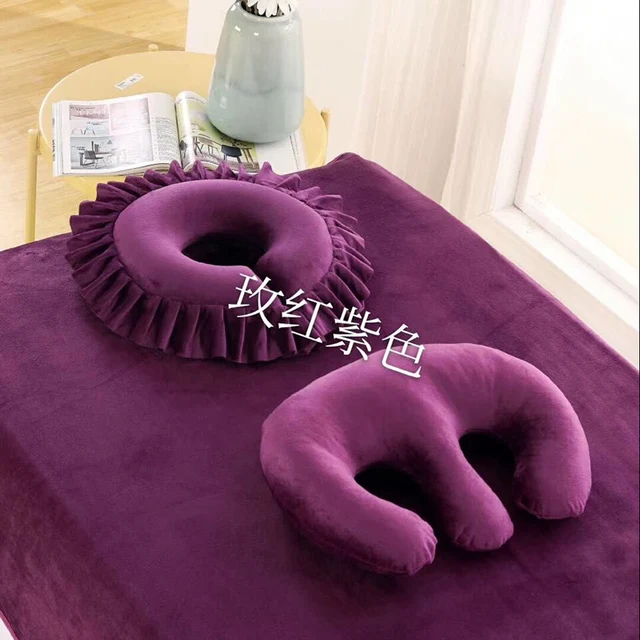 Almohada suave para el pecho, almohada de apoyo para senos de salón de  belleza, cojín de masaje de spa (café oscuro)