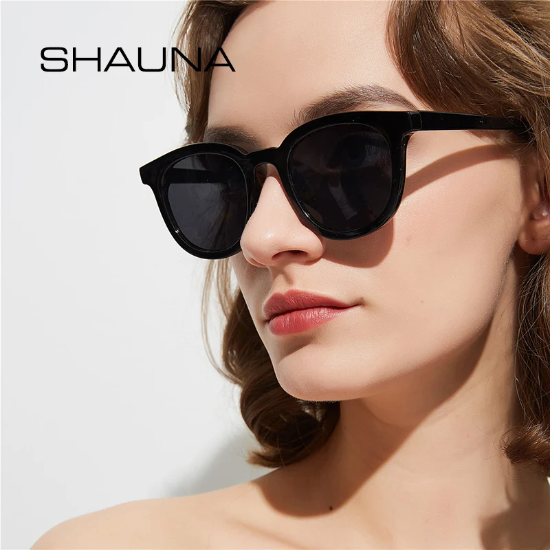 Женские Классические солнцезащитные очки кошачий глаз SHAUNA UV400|Женские очки| |