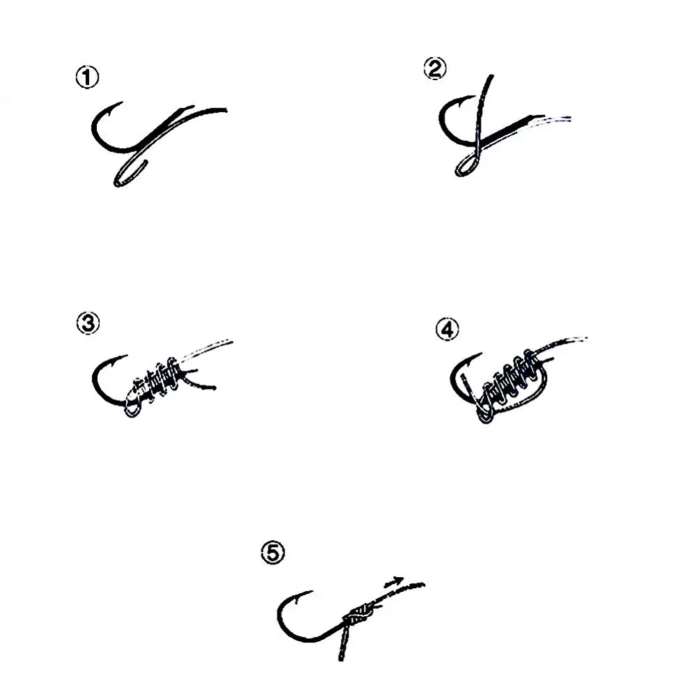 50pcs/Box Barbed High Carbon Steel Fishing Hooks Sea Worm Carp Single Circle Hook Set Fly Fishing Accessories Tackle Fishhook
