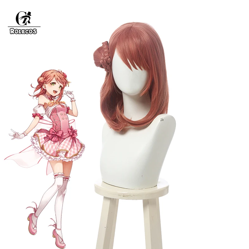 ROLECOS игра Love Live Uehara Ayumu косплей парик короткие волосы Любовь PDP красновато