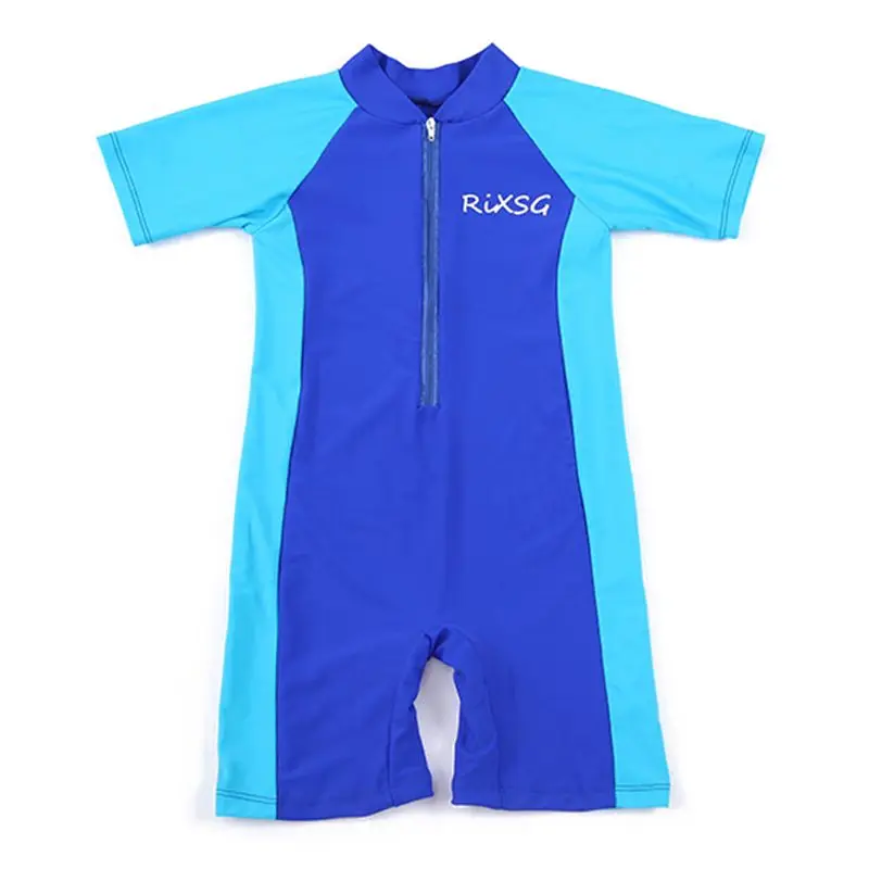 Kids Diving Suit Wetsuit Children for Boys Girls Keep Warm One-piece Long Sleeves UV protection Swimwear - Цвет: C-L