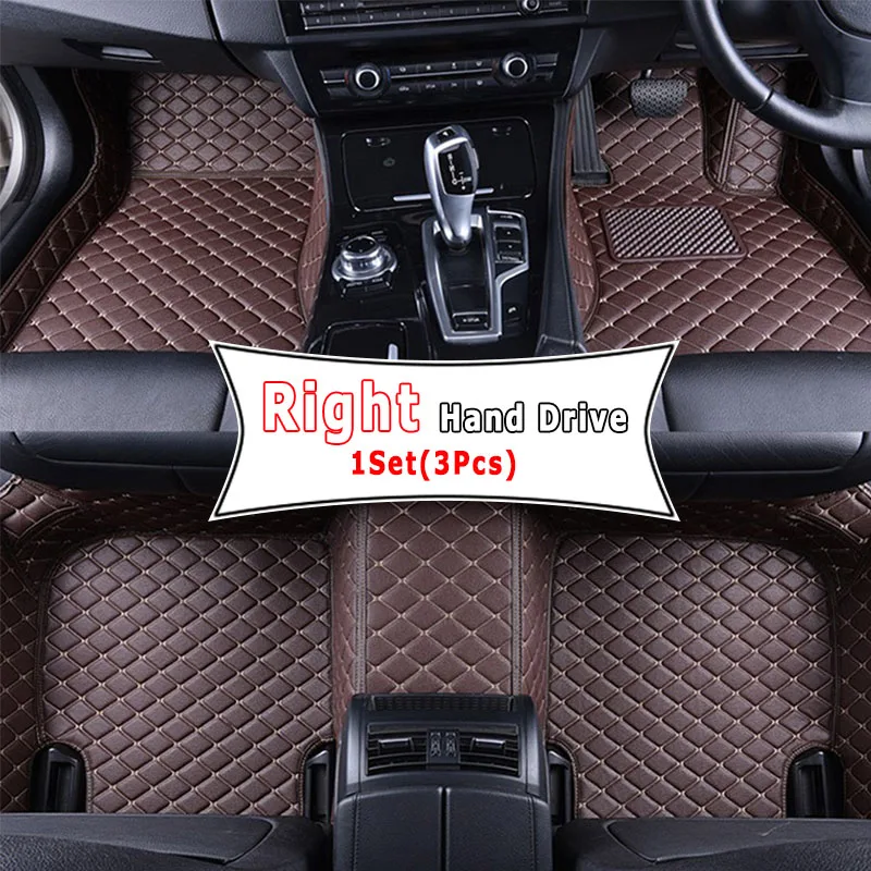 US $39.90 RHD Carpets For BMW 5 Series F10 2016 2015 2014 2013 2012 2011 2010 Car Floor Mats Auto Interiors Accessories Waterproof Rugs