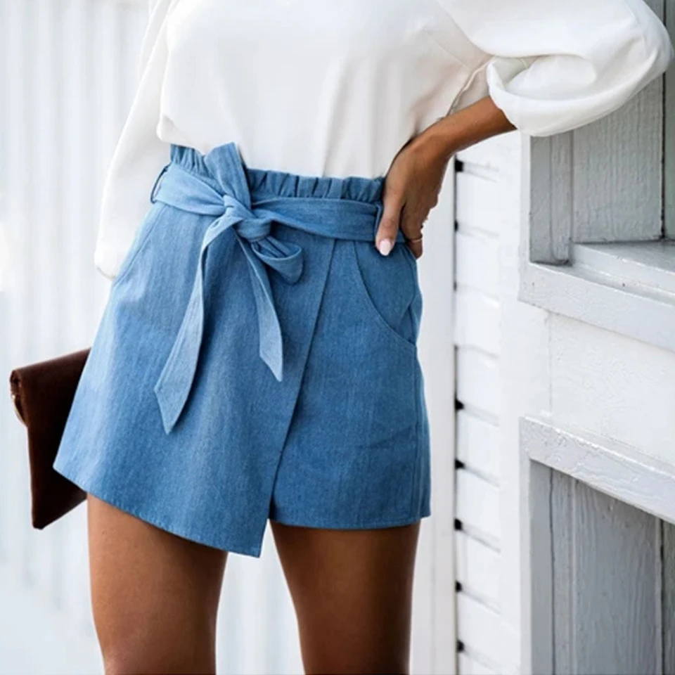 ladies short jeans pant