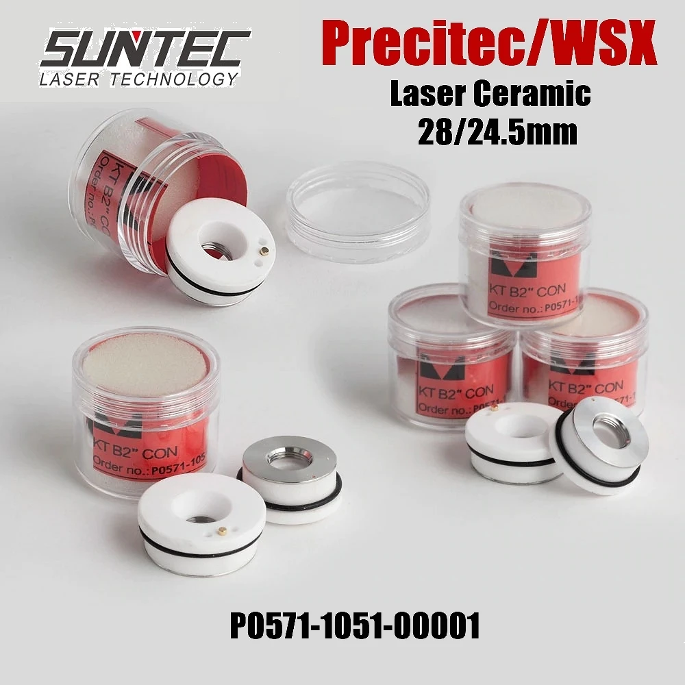 Suntec Year New Precitec Ceramic /Nozzle Holder KT B2 CON P0571-1051-00001 Same as Original quality for Precitec laser Head