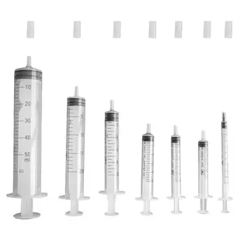 

1 Set Simple Portable Storage Holder Plastic Container Perfume Divider Syringe Pump Type Capacity for Women Home Ladies Girls