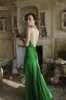 Sevintage Simple Mermaid Evening Dresses Chiffon V-Neck Spaghetti Strap Prom Gowns Backless Party Dress Custom Made Abendkleider ► Photo 3/6