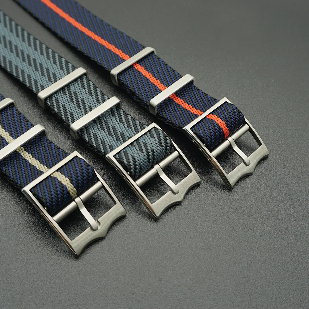 

New Material Nato Strap 20 22 mm For Tudor Wacthstrap For French Troops Parachute Bag Watchband For James Bond Watch