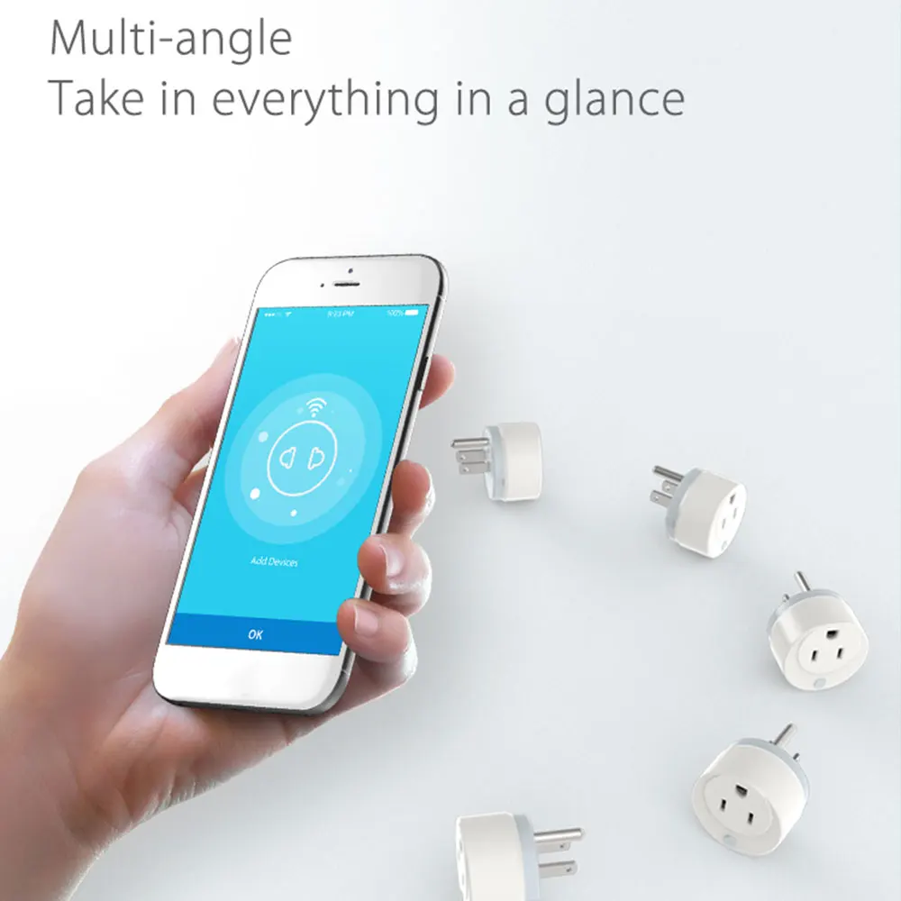 1х умная Мини Wi-Fi розетка переключатель работает с Echo Alexa Google Home удаленный aa для Tuya Smart Amazon Alexa Google WiFi штекер