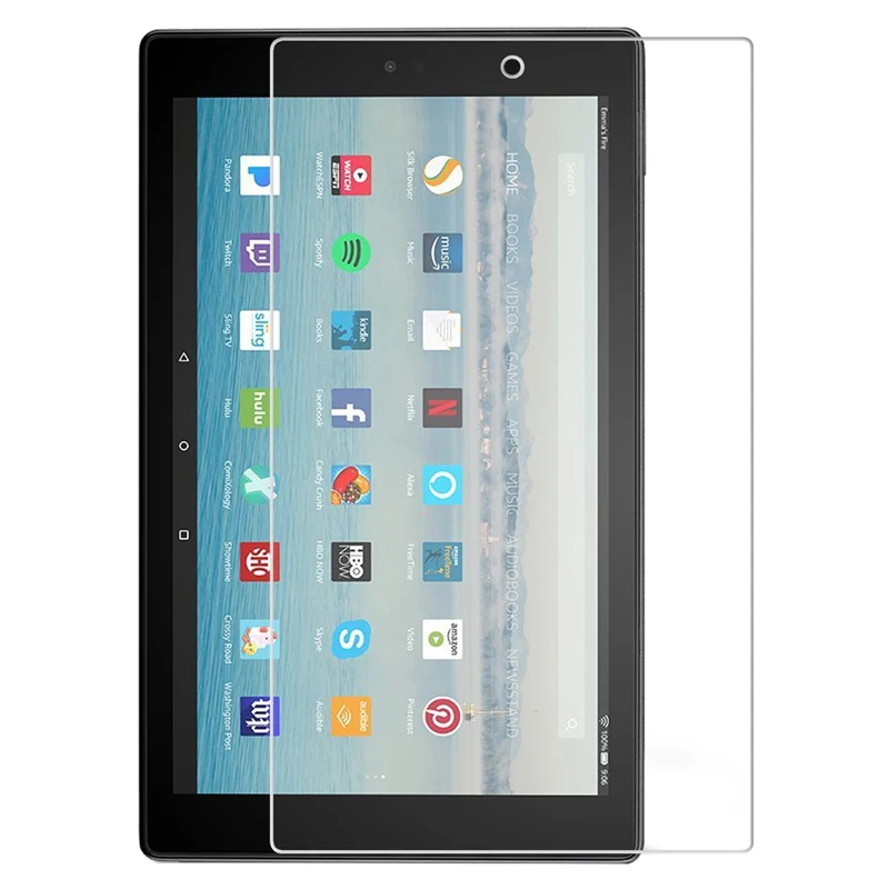 Закаленное стекло для защиты экрана планшета Amazon Kindle Fire HD 10 8 2020 2019 2017 HD10 1 HD8