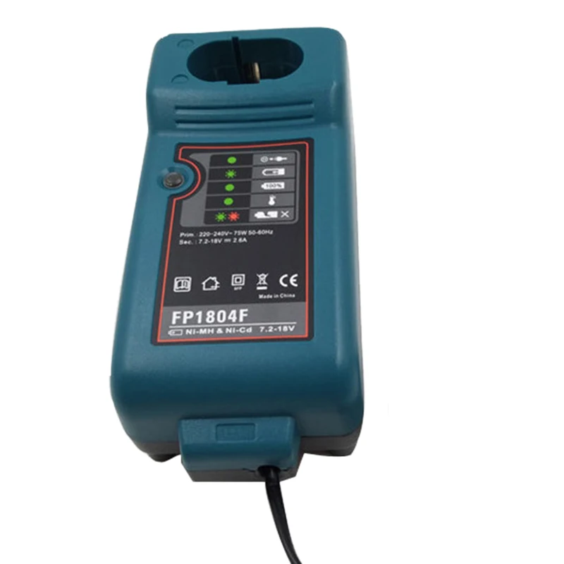 Battery Charger for MAKITA Electric Drill Screwdriver Accessories 7.2V 9.6V 12V 14.4V 18V DC1804 DC1414T DC1414F 9100A