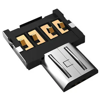 Мини-адаптер OTG, Micro USB, USB 2,0, для смартфонов и планшетов на ANDROID, 99 S0314, отправлено из Италии
