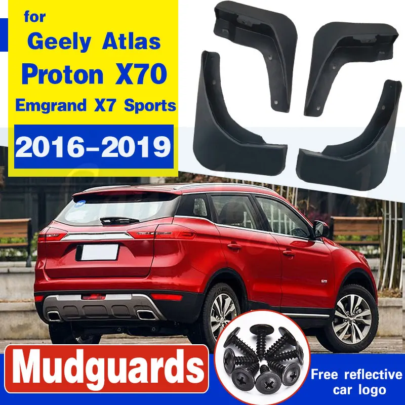 Для Geely Atlas Boyue NL3 SUV Proton X70 Emgrand X7 Sports 2016 2019 крыло для автомобиля брызговик